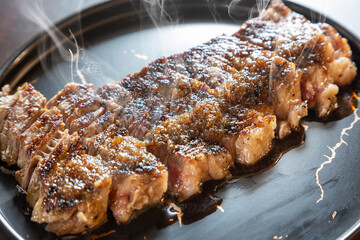 牛肉のステーキ