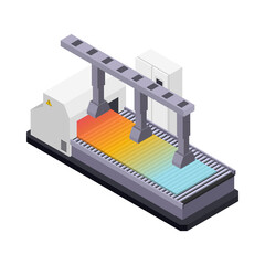 Glass Production Icon