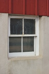 old wooden window