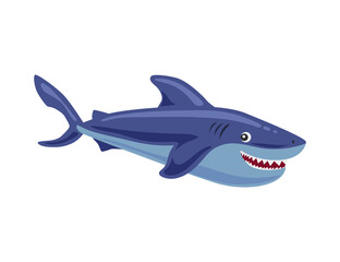 Shark Cartoon Icon