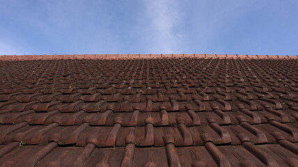 house roof tile pattern