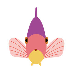 Fish Flat Illustration