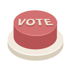 Isometric Vote Button