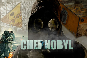 Chernobyl disaster cover mock up