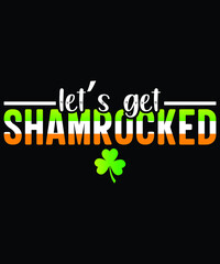 St Patrick's Day Svg T-shirt design  