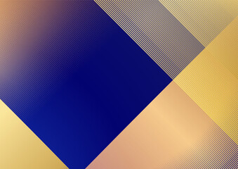 Luxury Abstract golden blue cover design background