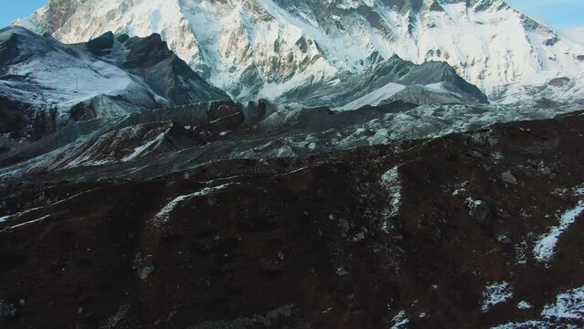 Nuptse And Lhotse Mountains
