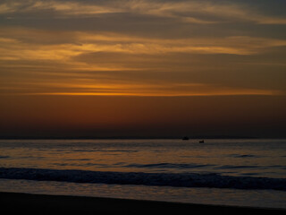 Fototapeta na wymiar Sunrise Beach, Mui Ne, Vietnam