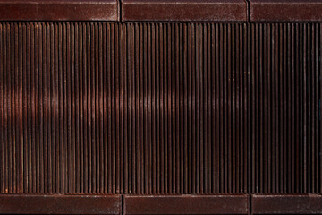 rusty sheet metal wall background