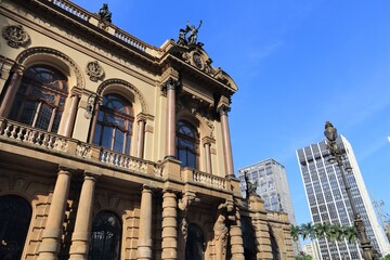 Sao Paulo theater, Brazil