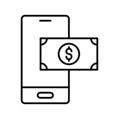 online mobile payment icon