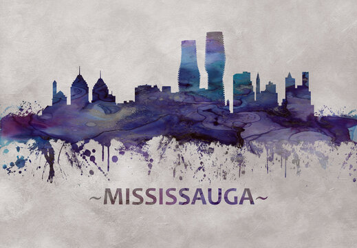 Mississauga Canada skyline