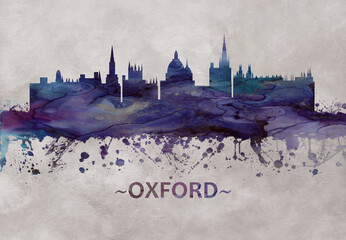 Oxford England skyline