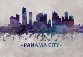 Obraz premium Panama City skyline