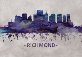 Richmond Virginia skyline