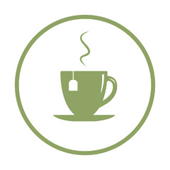 Cup. Tea. Coffee. Vector image.
