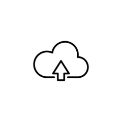 cloud icon. cloud sign and symbol