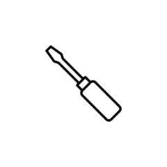 Screwdriver icon.tools sign and symbol