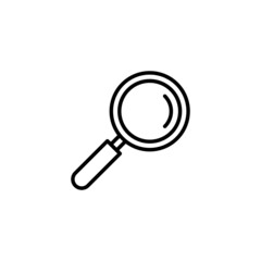 Search icon. search magnifying glass sign and symbol