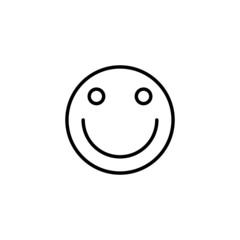 smile icon. smile emoticon icon. feedback sign and symbol