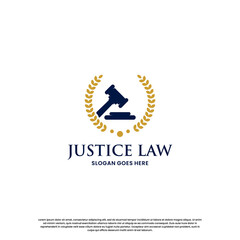 logo about justice lawyer. law logo design inspiration