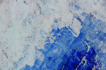 blue paint background