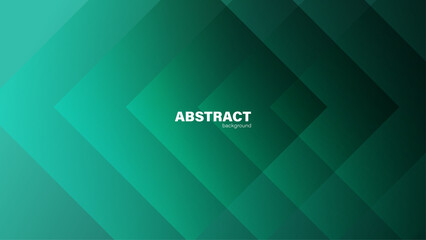Abstract green fluid shape modern background with copy space, vector.