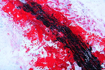 red paint background