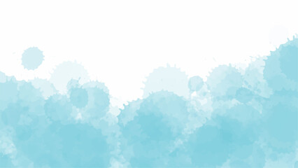 Fototapeta premium Blue watercolor background for textures backgrounds and web banners design