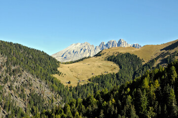 Bergwanderung in den Dolomiten