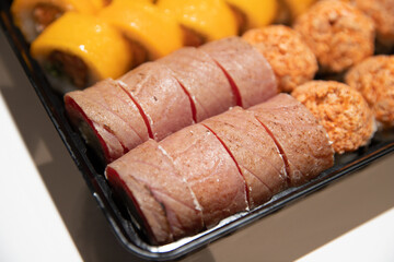 Sushi is the favorite food of many nationalities 