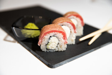 Sushi is the favorite food of many nationalities 