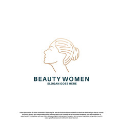 luxury beauty salon and spa logo design inspiration