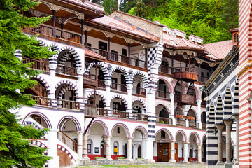 Obraz premium Monastery of Saint Ivan (John) of Rila (Rila Monastery), Bulgaria