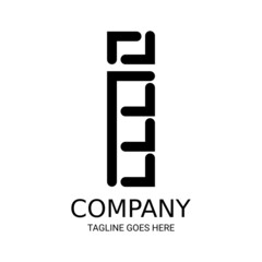 Simple letter I logo design. Perfect for t-shirts, etc.