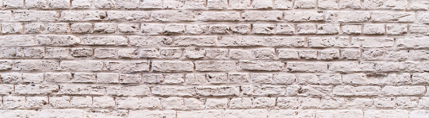  Painted white brick wall surface background