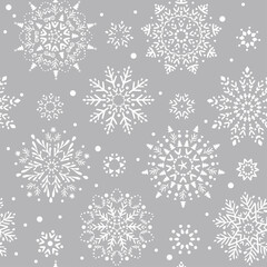 snowflakes seamless