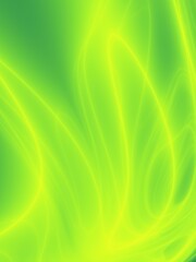 Green color leaf abstract eco illustration