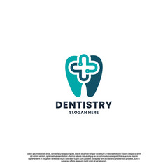 Obraz premium dental health logo design. dentist, dentistry logo template.