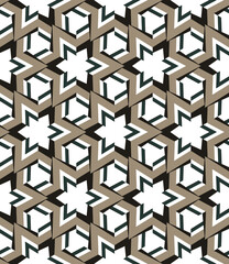 Ceramic tiles. Seamless pattern. Decorative geometric print design for fabric, cloth design, covers, manufacturing, wallpapers, print, tile, gift wrap and scrapbooking.
