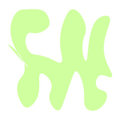 Abstract Shape Organic 