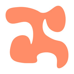 Abstract Shape Organic 