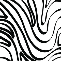 vector pattern zebra black and white background