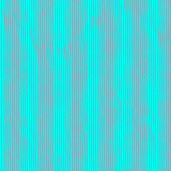 Seamless repeating pattern with hand drawn uneven tight pinstripes on turquoise background for surface design and other design projects