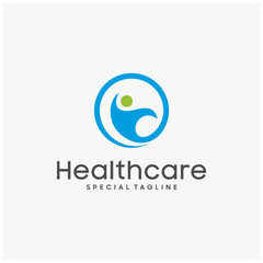 medical health care logo template