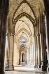 Fototapeta premium Beautiful cathedral interior in France