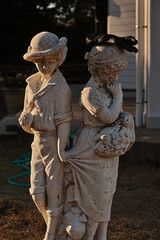 Stone Statues of Twins