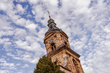 Church tower in Germany