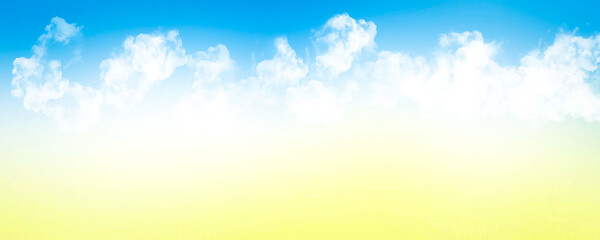 sun and sky background with summer holiday