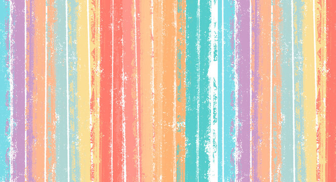 Striped Background With Colorful Summer Background